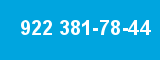 922 381-78-44 922 381-78-44
